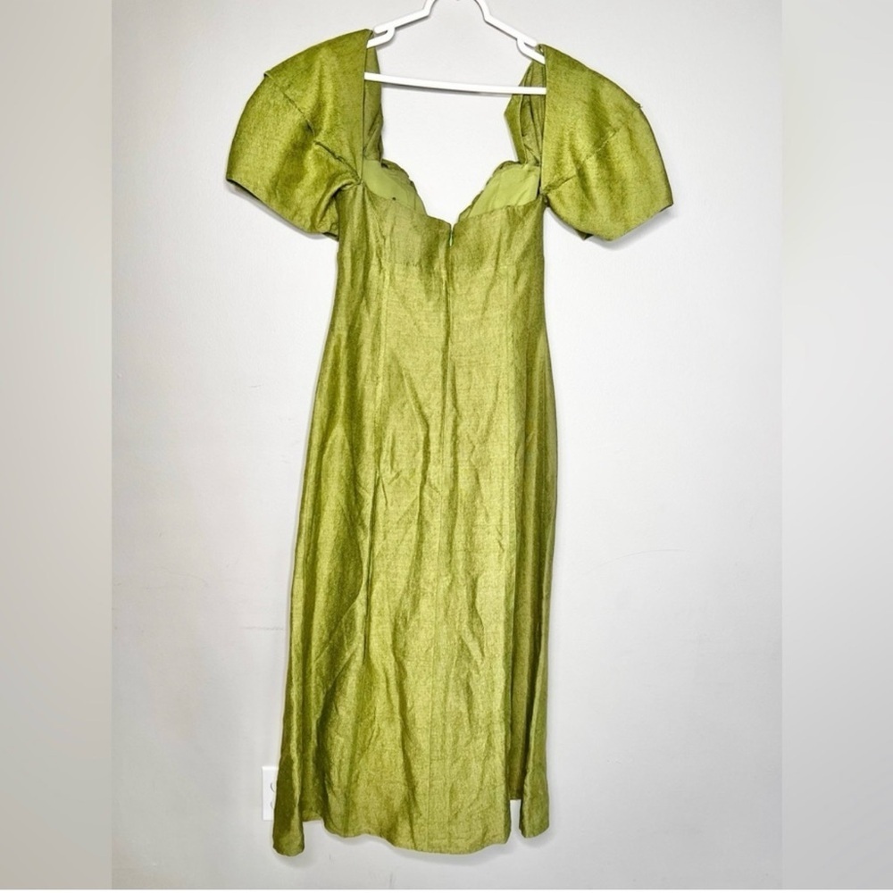 NWOT Cult Gaia Muna Off The Shoulder Midi Dress Size 4 /Small - Picture 9 of 11
